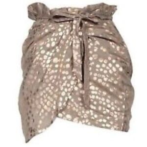 Sass & Bide Copper Patches Skirt